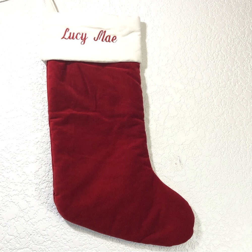 Pottery Barn Personalized Christmas Stocking